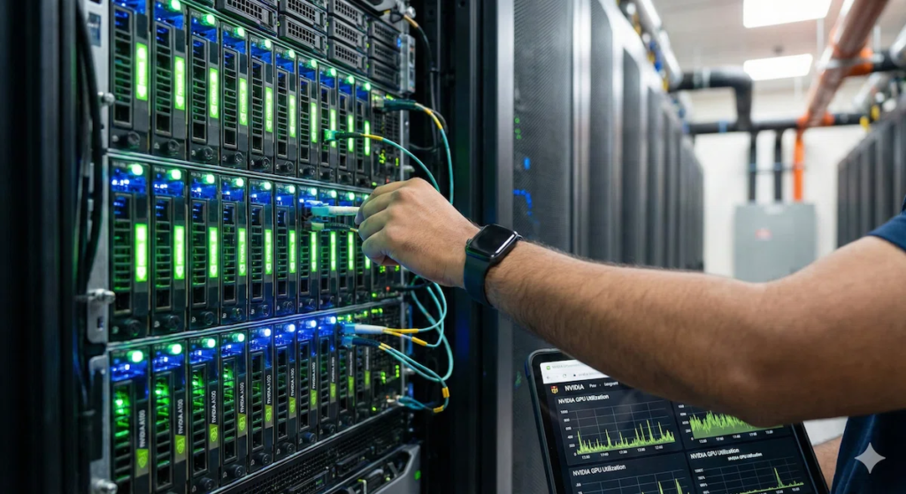 High performance GPU servers for Indian AI startups.