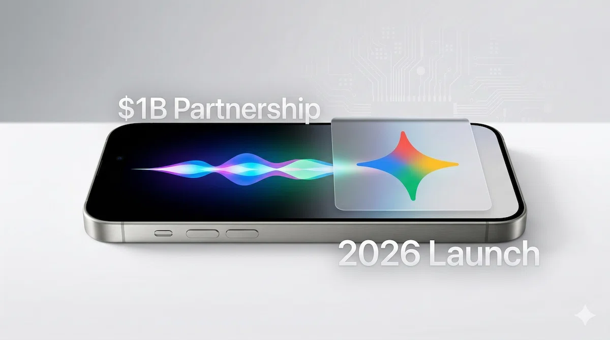 Apple Siri Google Gemini AI partnership 2026 iPhone 15 Pro assistant upgrade