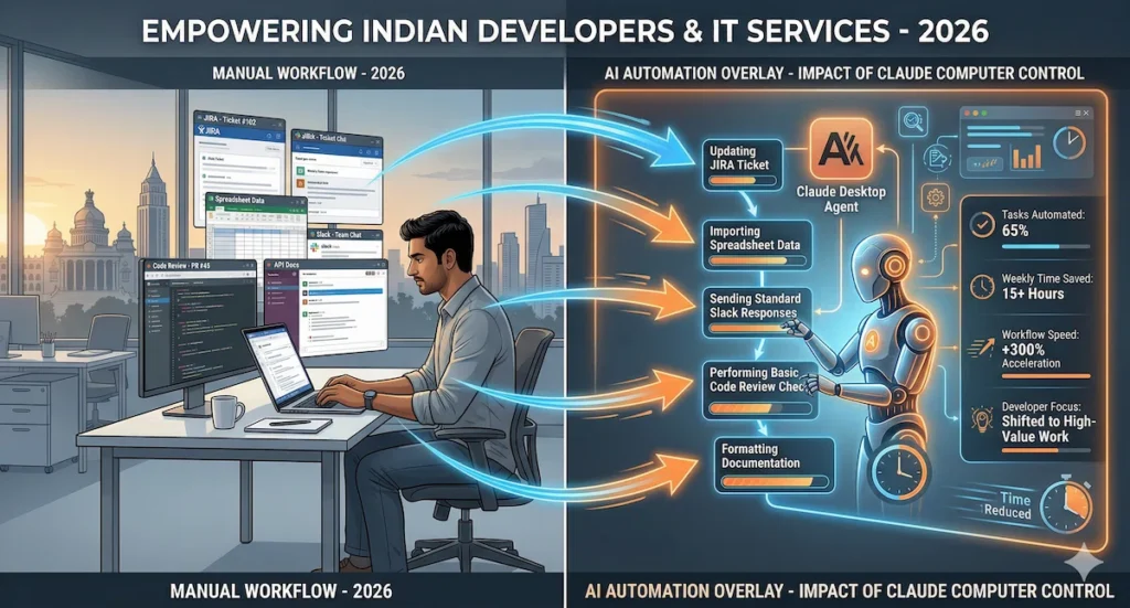Claude Computer Control productivity impact for Indian developers
