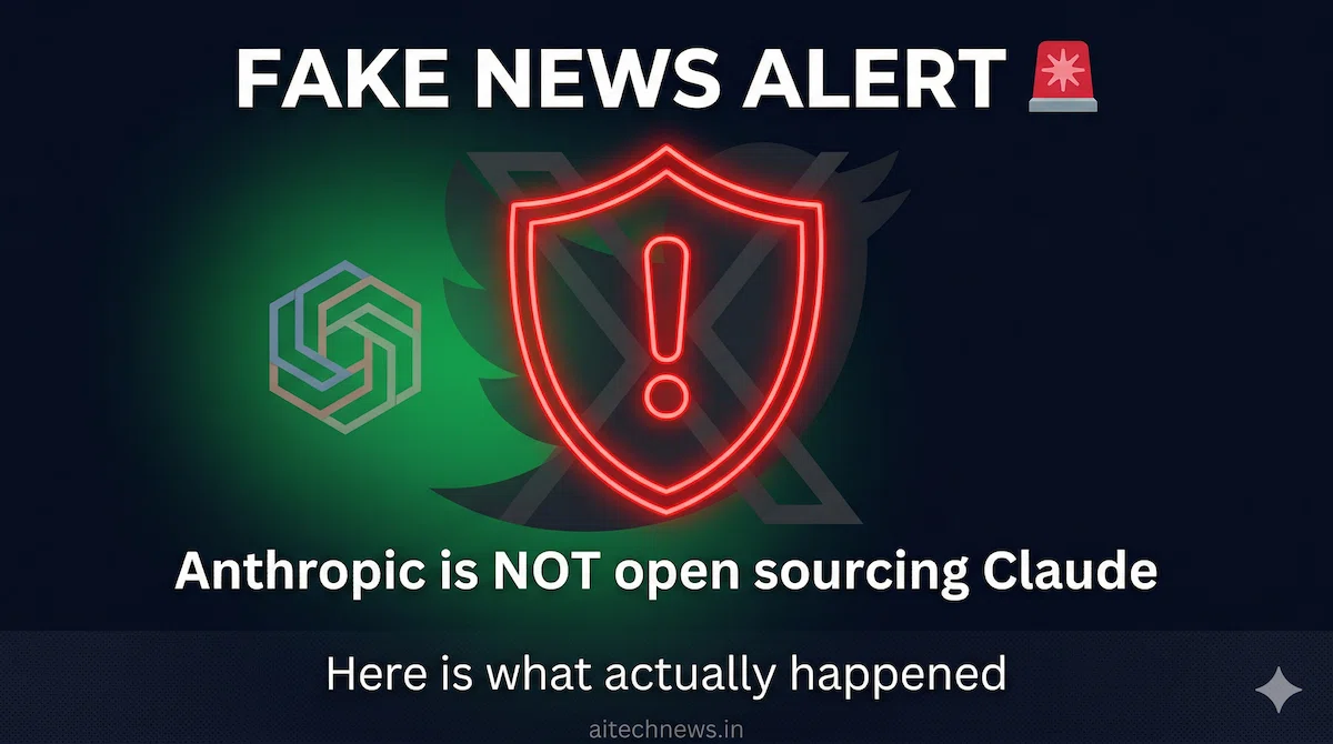 A viral post claiming Anthropic is open sourcing Claude and rebranding it as “OpenClaude” is not supported by any official company announcement.