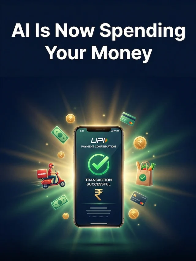 AI agentic commerce India — UPI payment completed automatically without PIN using AI agent