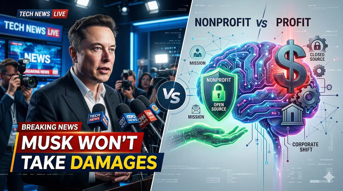 Elon Musk OpenAI lawsuit update about nonprofit damages