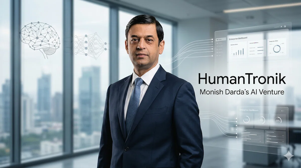 Monish Darda HumanTronik AI startup featured image