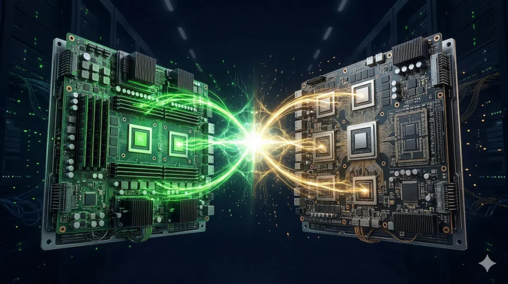 Nvidia $2 billion Marvell Technology investment 2026 — NVLink Fusion custom AI chip partnership reshaping India AI infrastructure