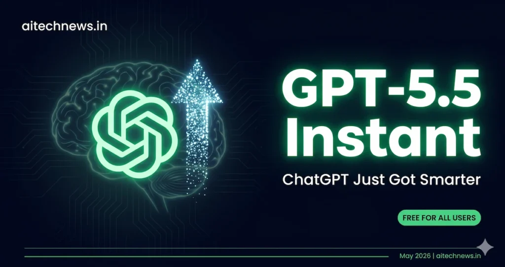GPT-5.5 Instant ChatGPT new default model launched May 2026 India users