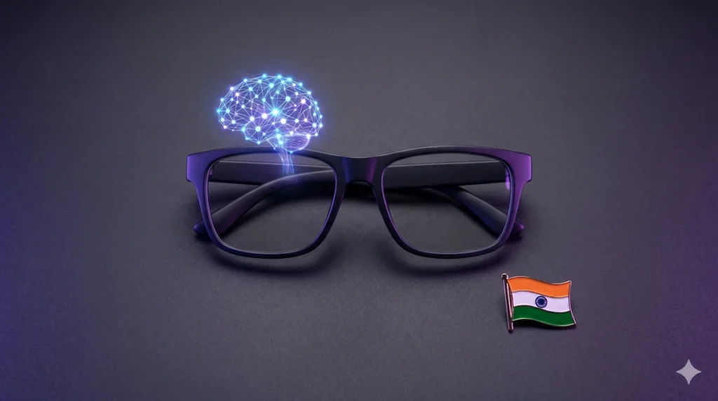 Sarvam Kaze smart glasses — Made in India AI hardware powered by Sarvam's multilingual language models