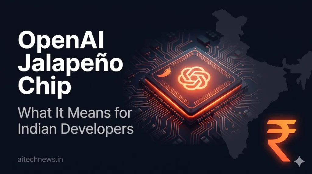 OpenAI Jalapeño chip announcement — what it means for Indian developers and API inference costs in 2026