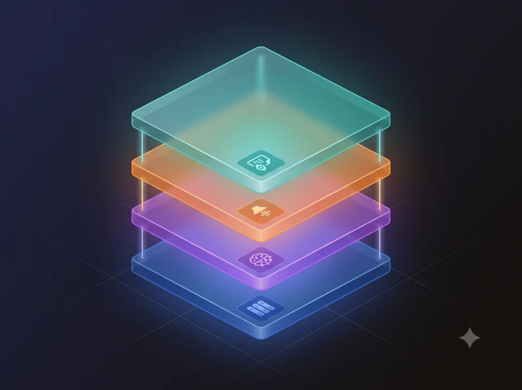 Sarvam AI full-stack architecture — model, inference, voice and vision layers