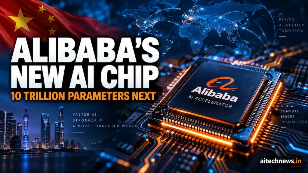 Alibaba Zhenwu V900 AI chip announcement — 10 trillion parameter model news, aitechnews.in