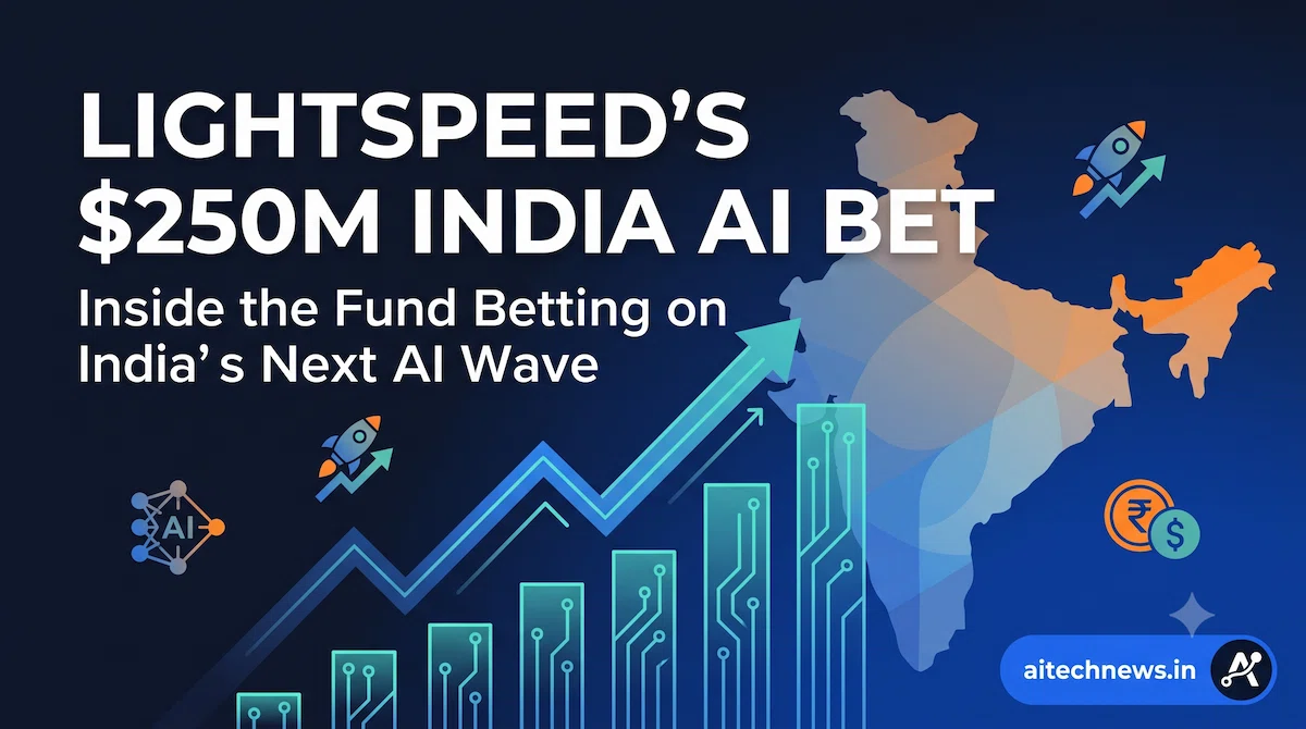 Lightspeed India AI Fund Targets Early-Stage Startups